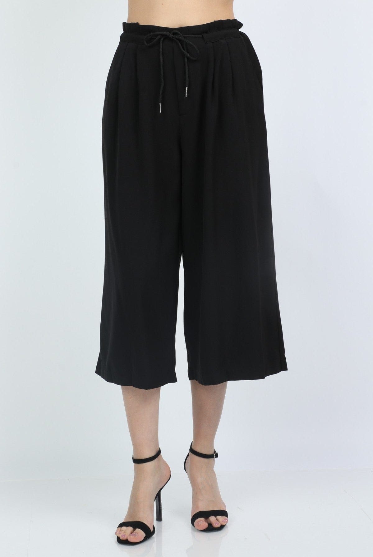 كيتشن بنطلون رسمي نسائي برباط علي الخصر