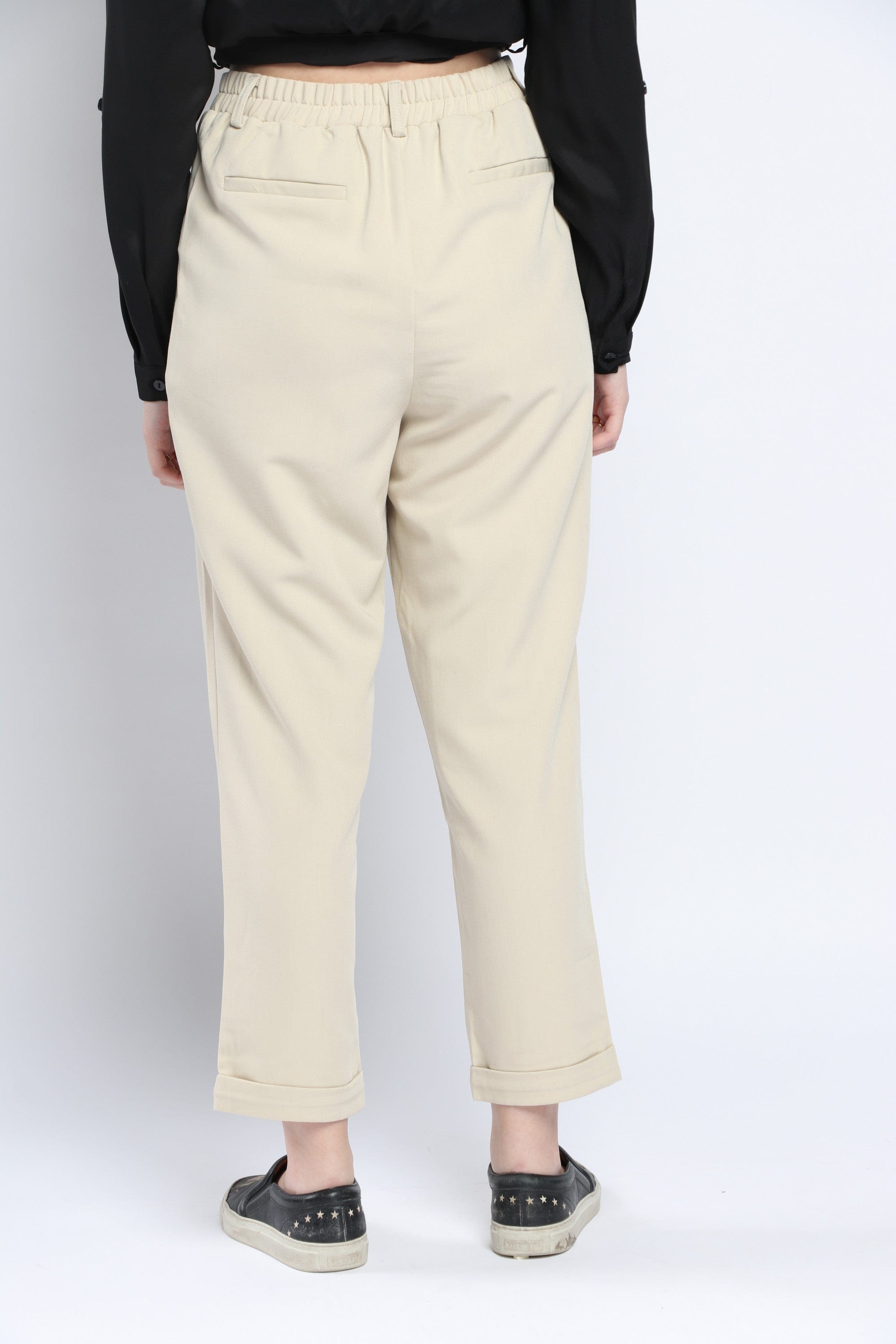 كيتشن بنطلون طويل سادة واسعة نسائي