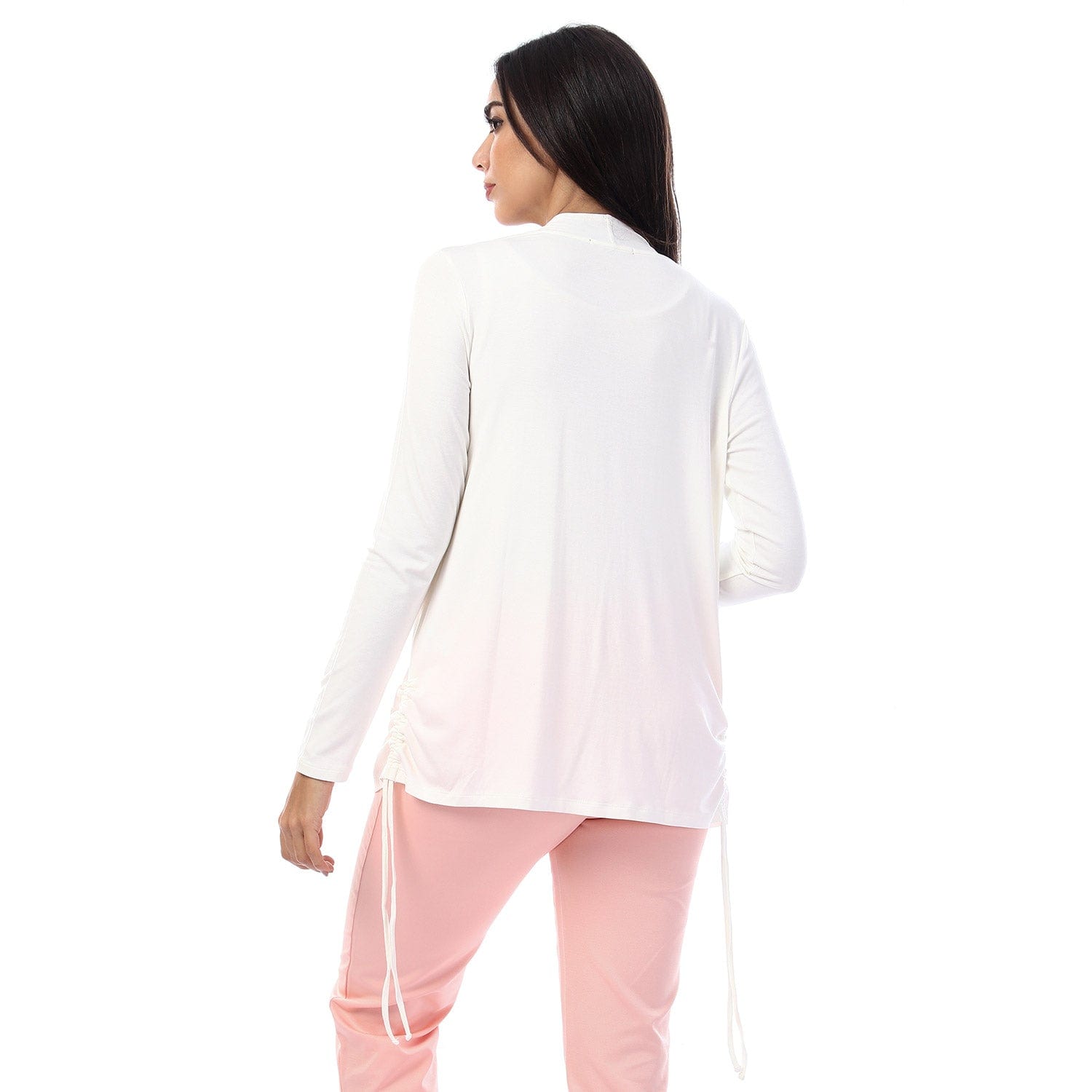 داليدرس كارديجان سادة كم طويل واسع نسائي