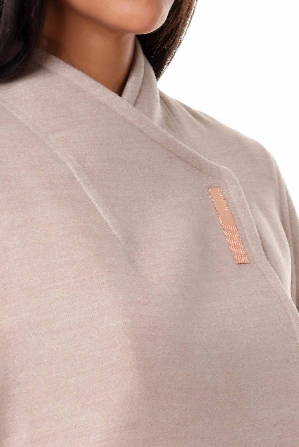 داليدرس جاكيت طويل مفتوح من الذراعين واسع نسائي جملي