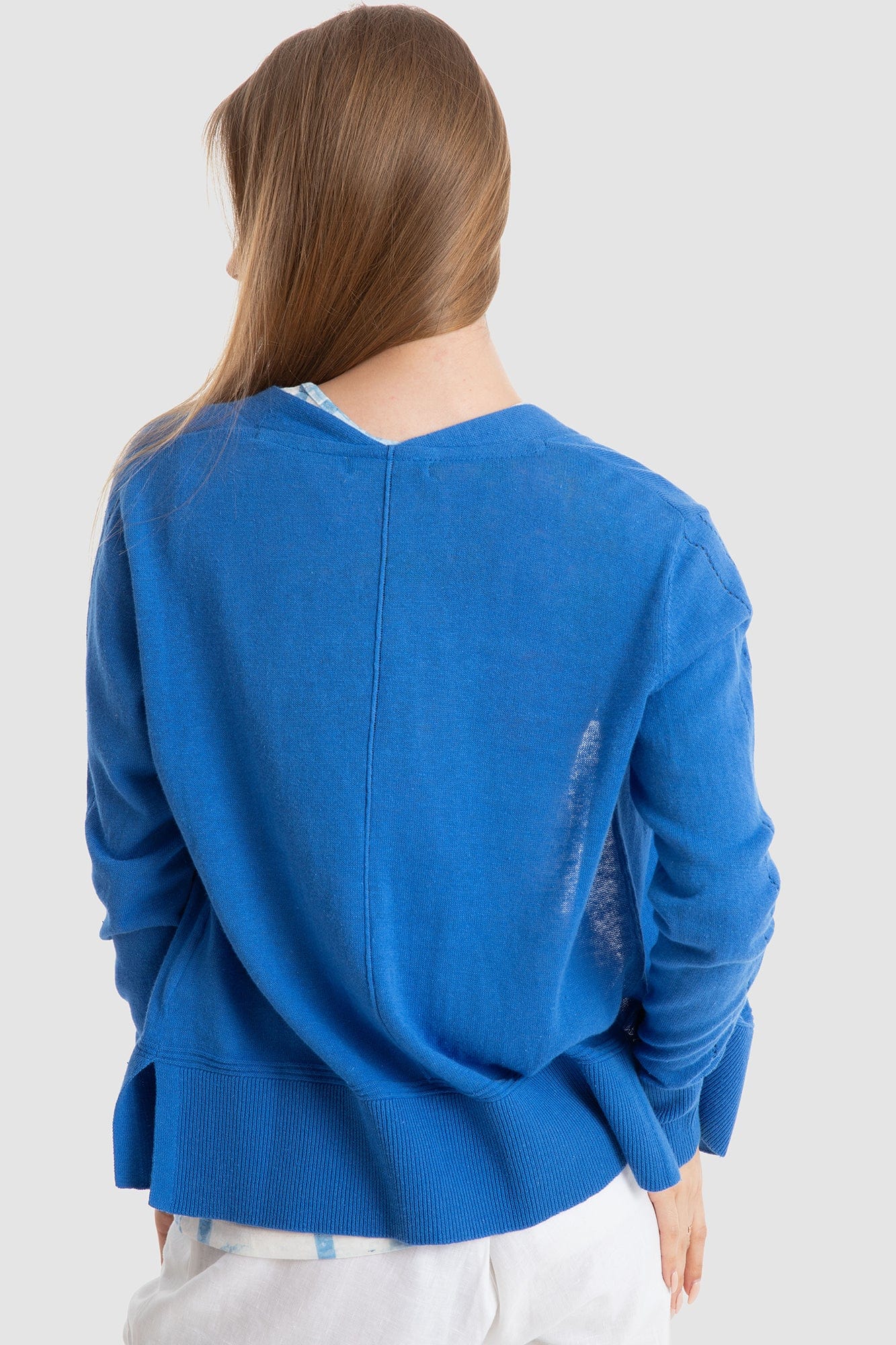 داليدرس كارديجان قصير سادة كم طويل نسائي