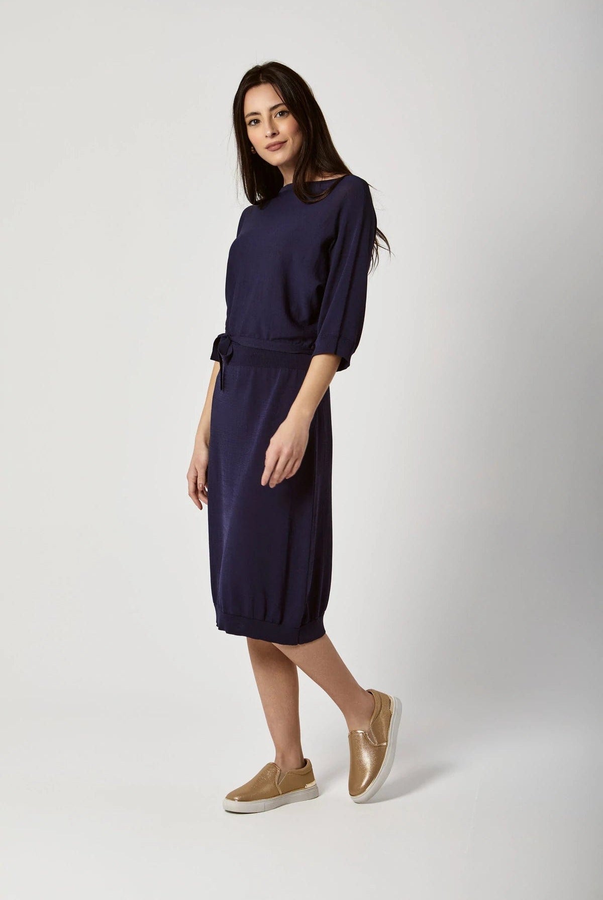 داليدرس تونيك نسائي برباط خصر سادة