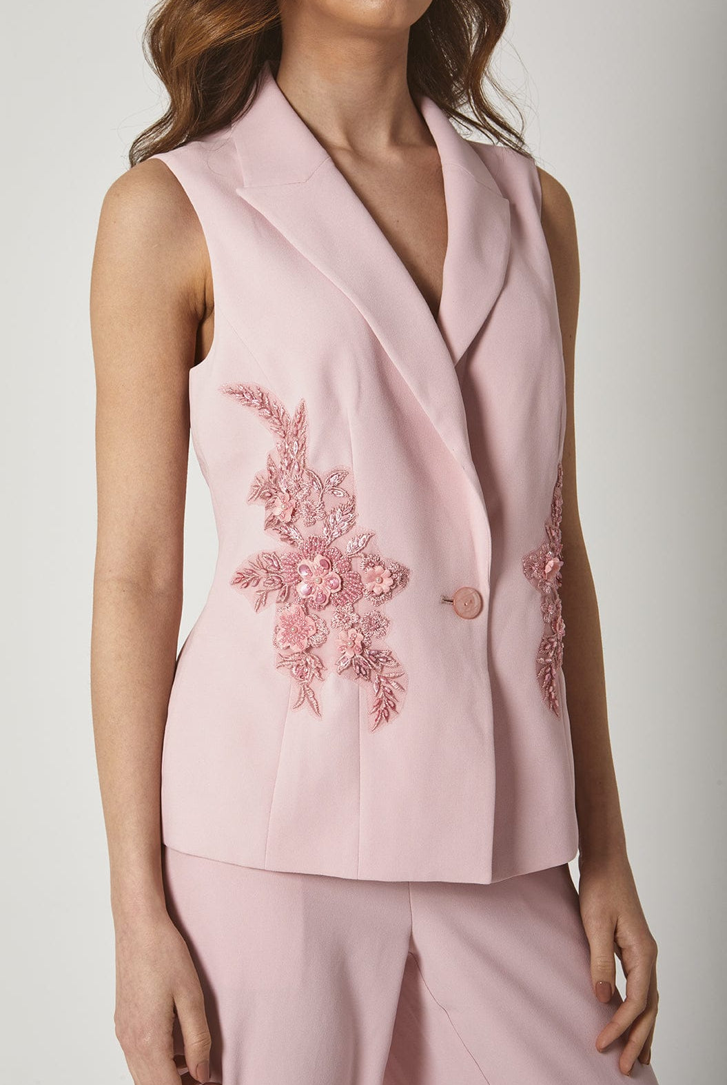 داليدرس فيست بتطريز بزر من الأمام أرجواني