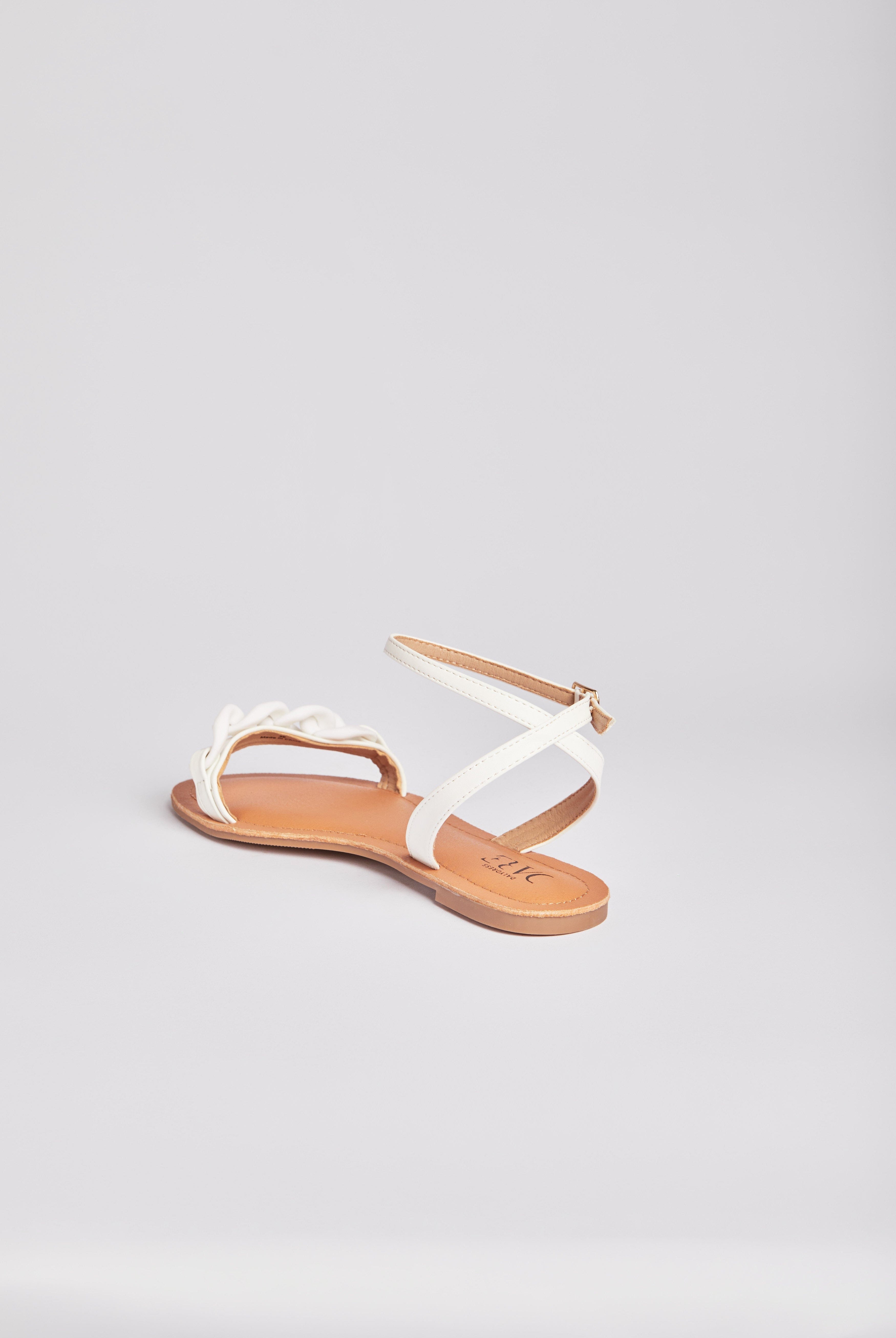 داليدرس صندل سادة مزين بحلقات نسائي