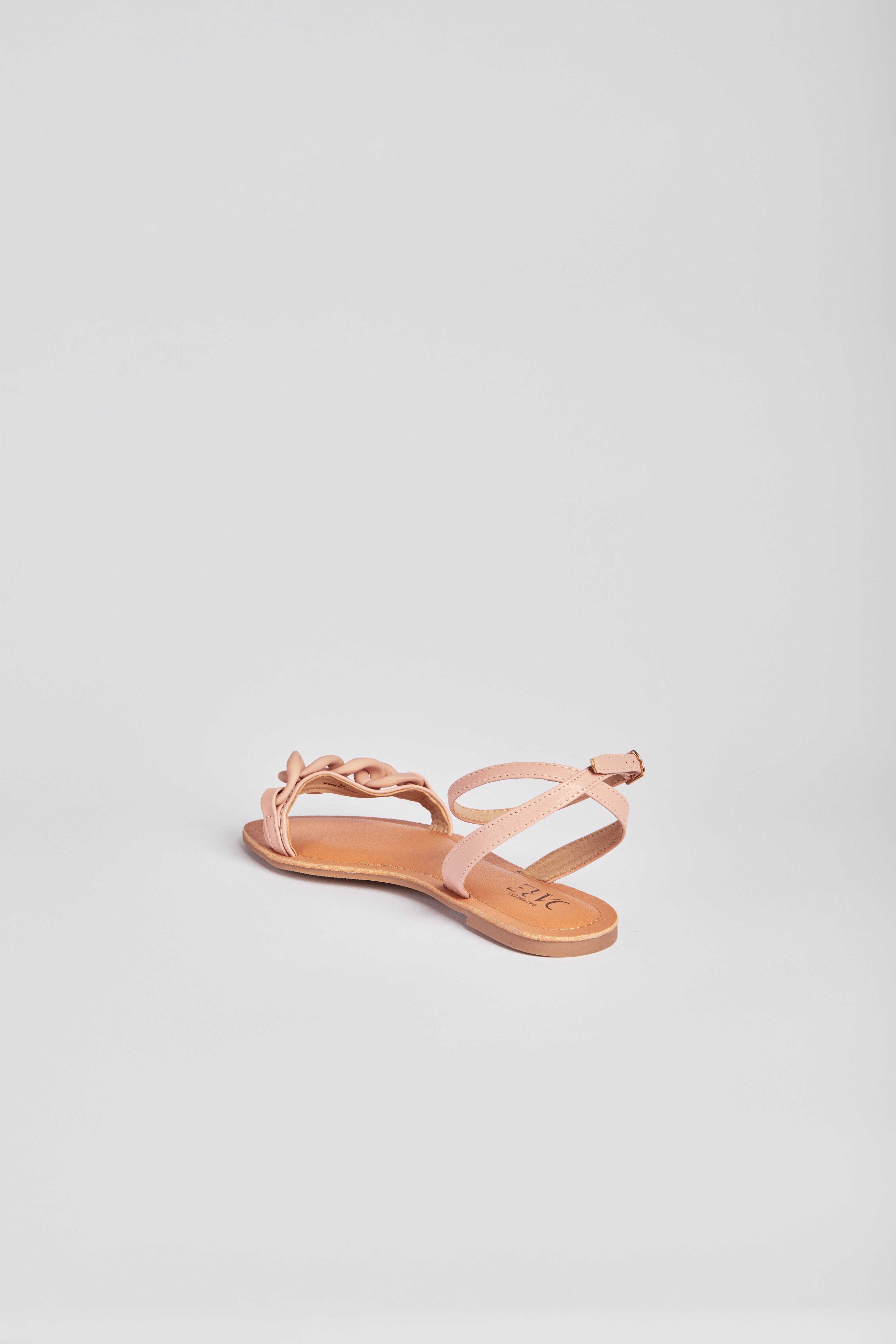 داليدرس صندل سادة مزين بحلقات نسائي