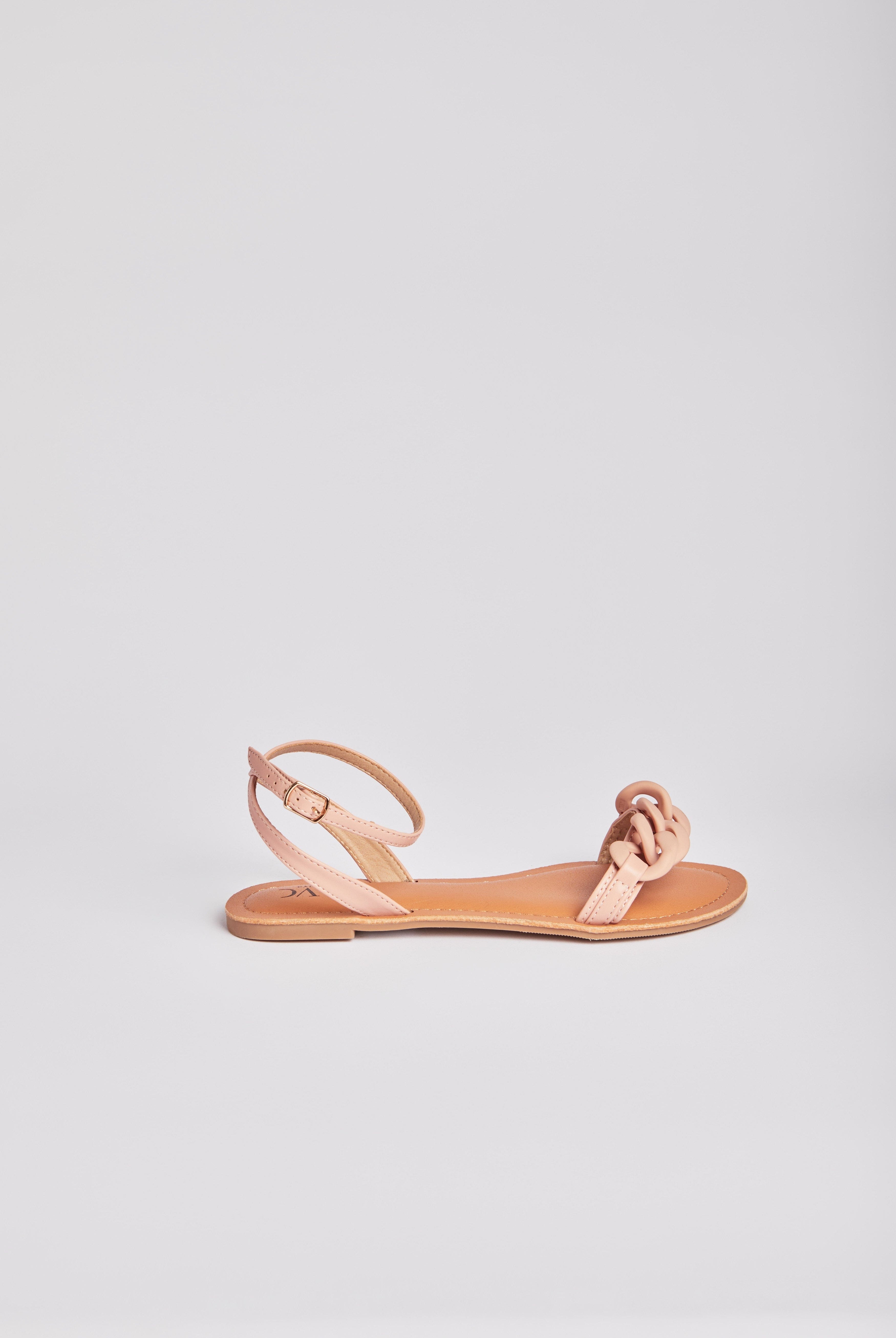 داليدرس صندل سادة مزين بحلقات نسائي