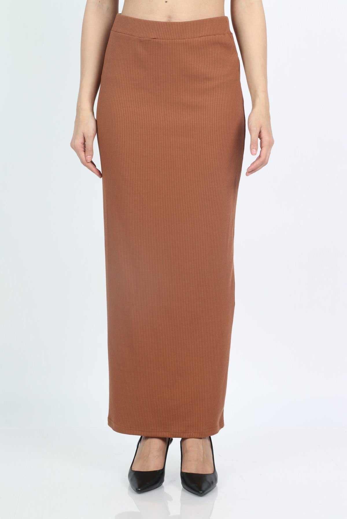 كيتشن تنورة طويلة ضيقة بأستك علي الخصر