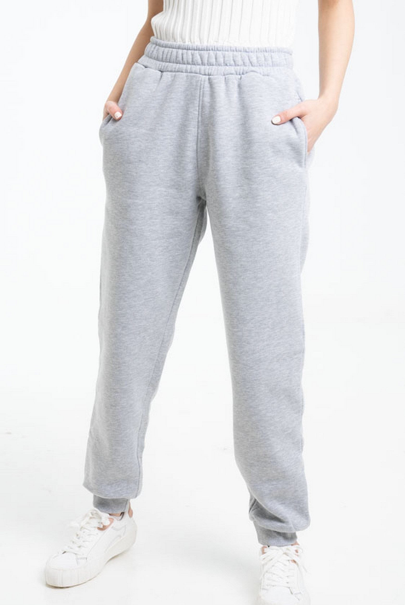 داليدرس بنطلون سويت بانتس بجيوب طويل خصر مرتفع نسائي