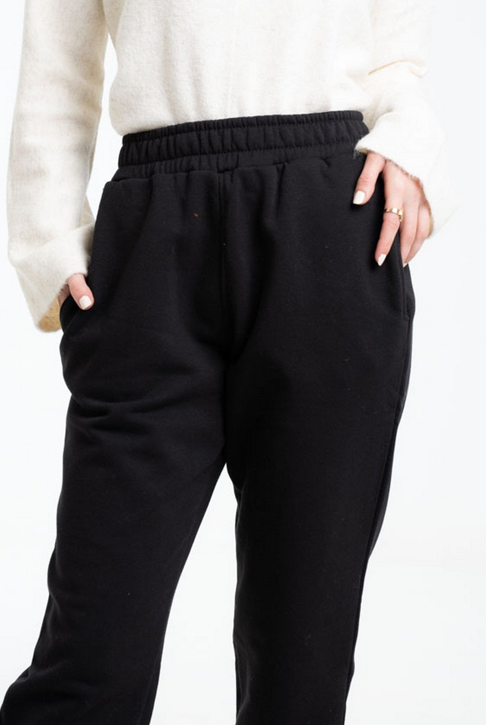 داليدرس بنطلون سويت بانتس بجيوب طويل خصر مرتفع نسائي