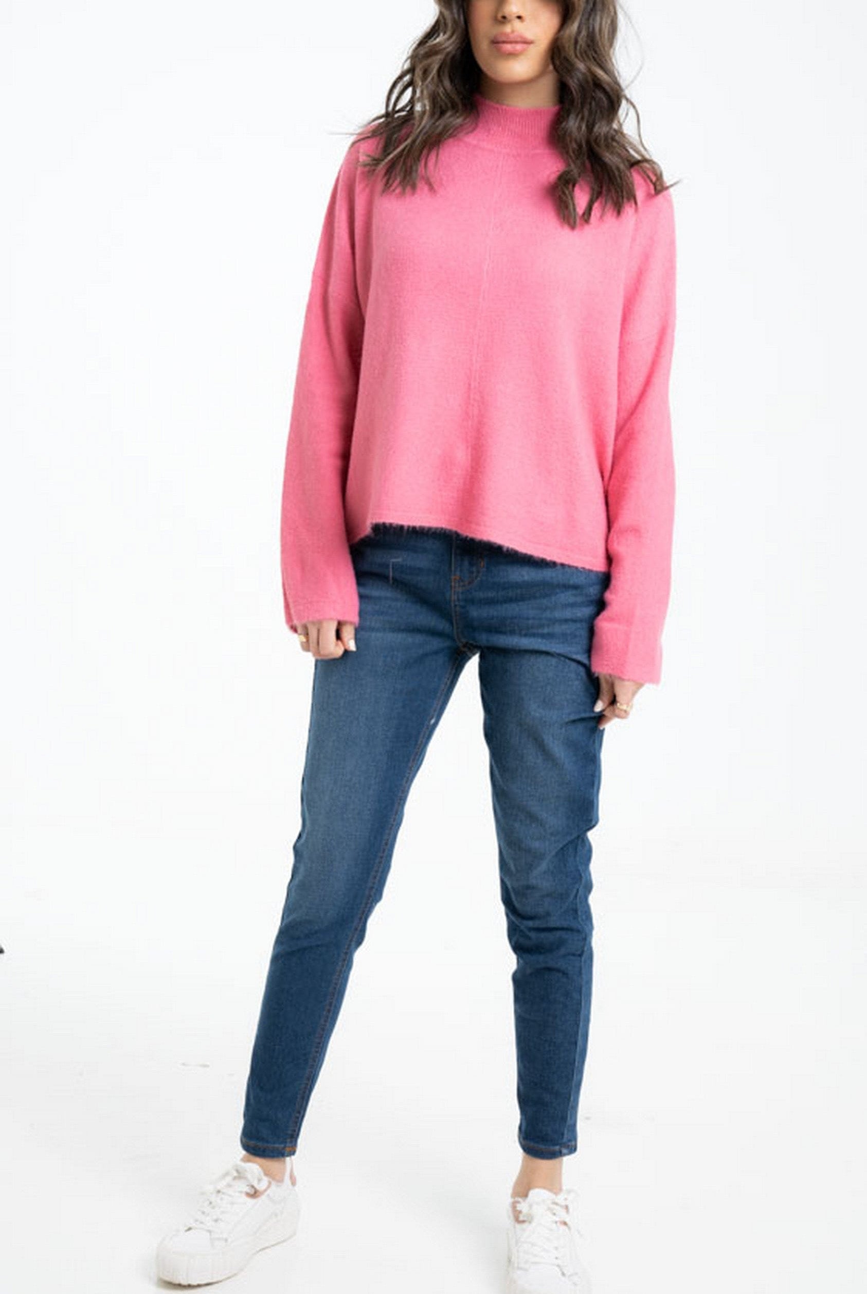 داليدرس بلوفر نسائي سادة فرو كم طويل