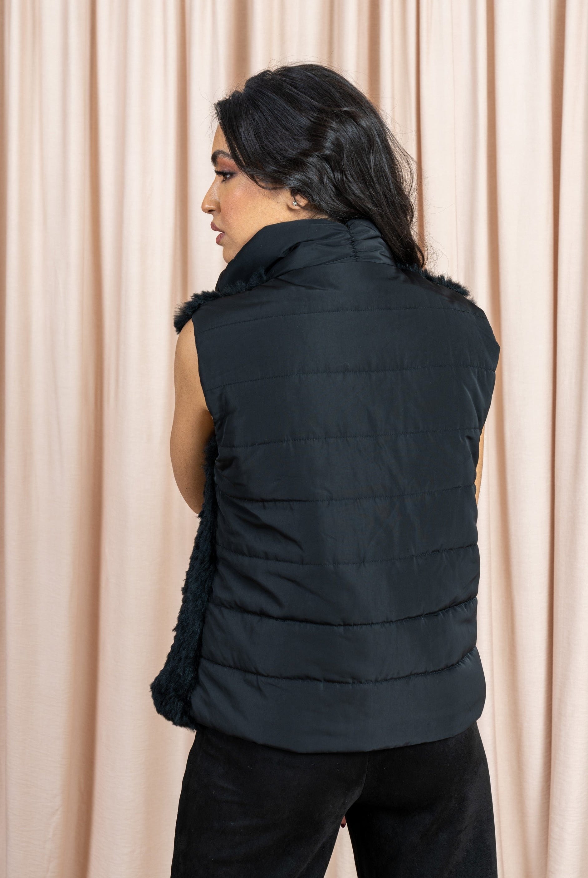 داليدرس فيست فرو كت نسائي أسود