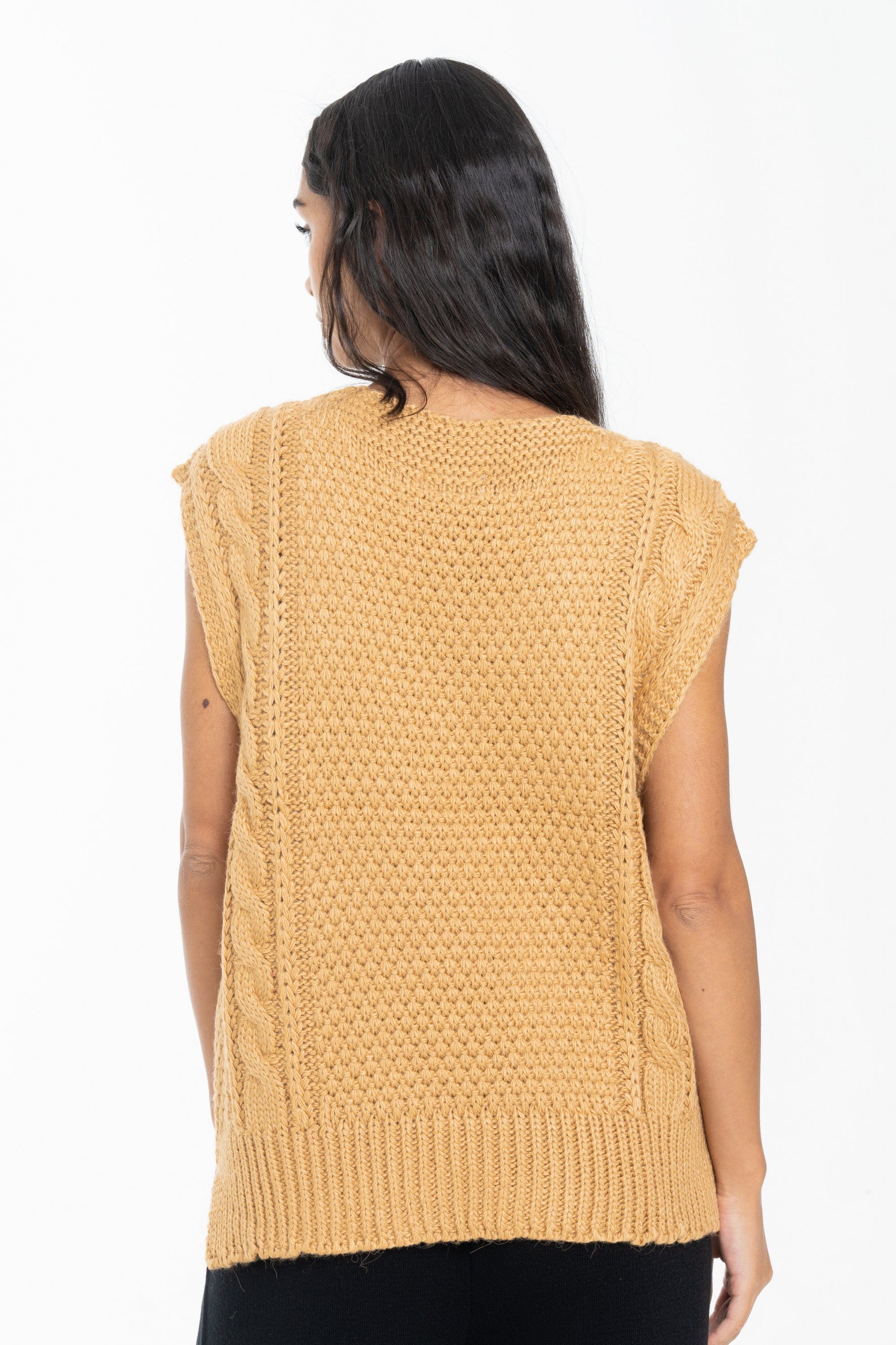 داليدرس تيشيرت شتوي كت أوفر سايز مضفر نسائي