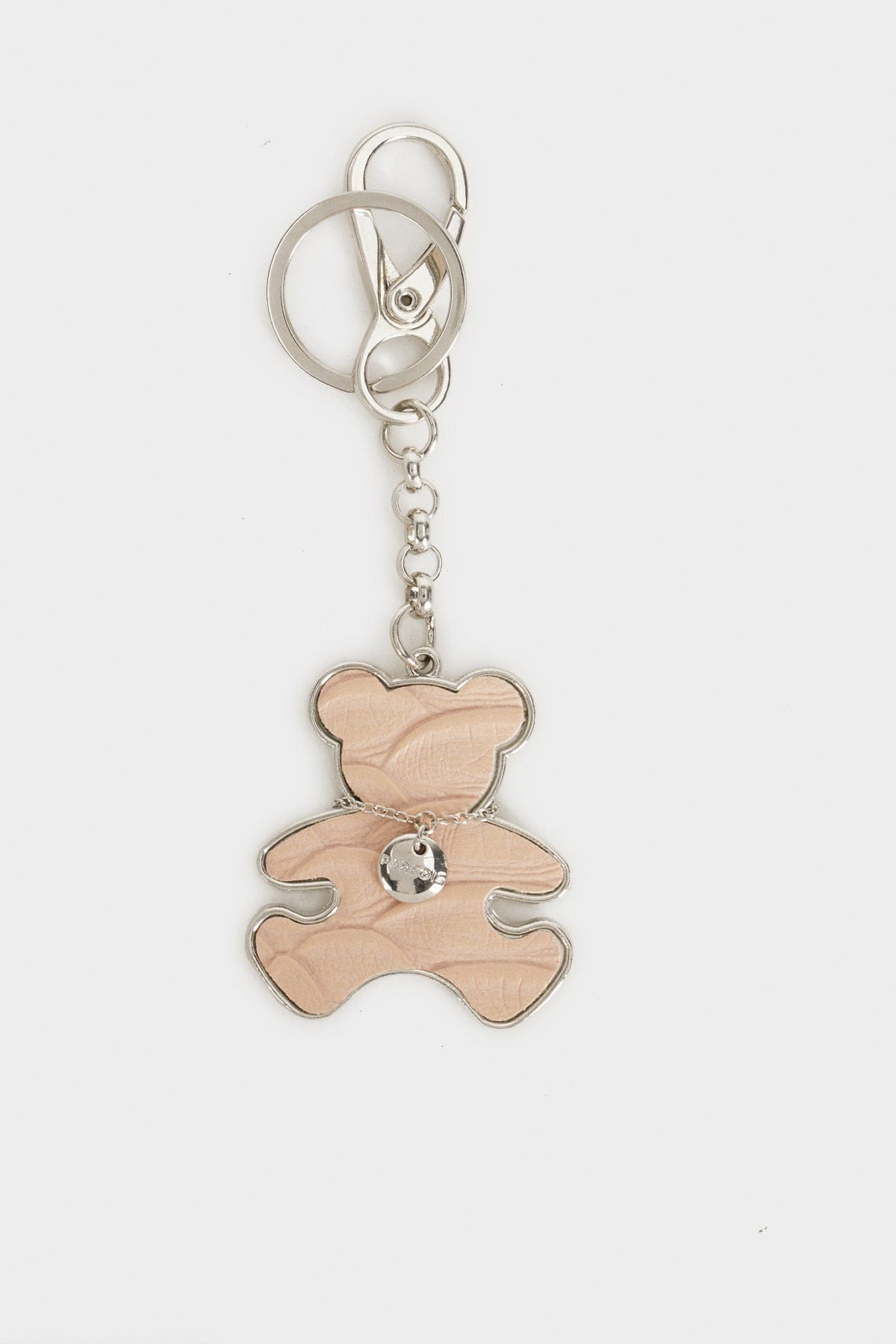 بارفوا ميدالية مفاتيح بحلقة على شكل دب نسائي