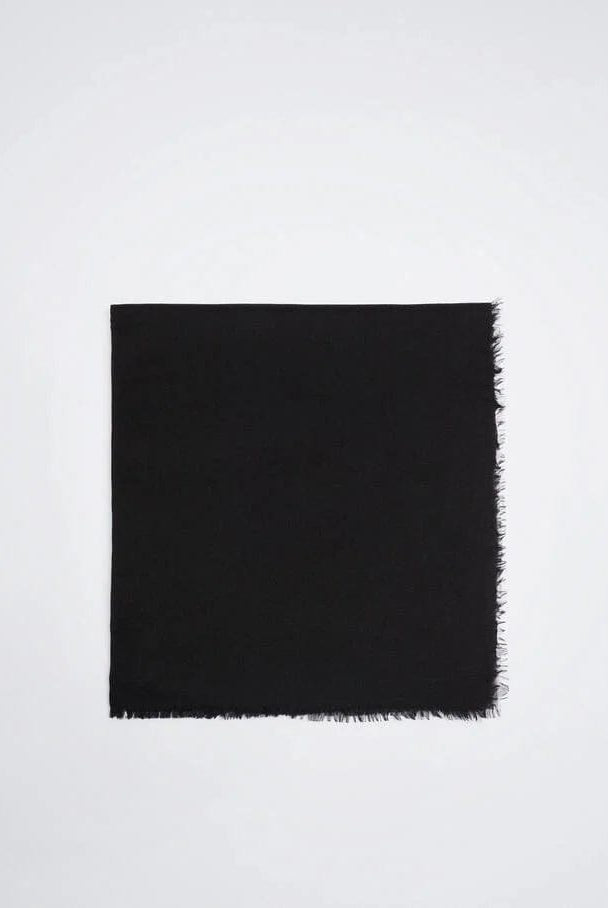 بارفوا وشاح شعر شتوي سادة من البوليستر الناعم