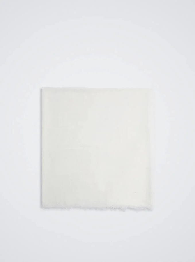 بارفوا وشاح شعر شتوي سادة من البوليستر الناعم