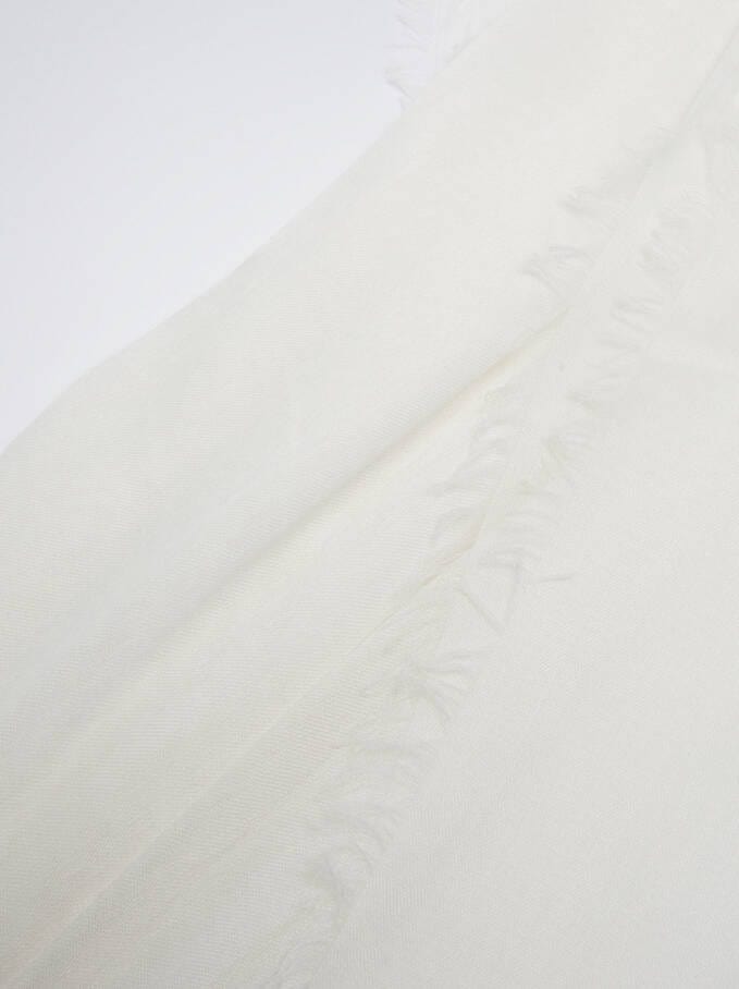 بارفوا وشاح شعر شتوي سادة من البوليستر الناعم