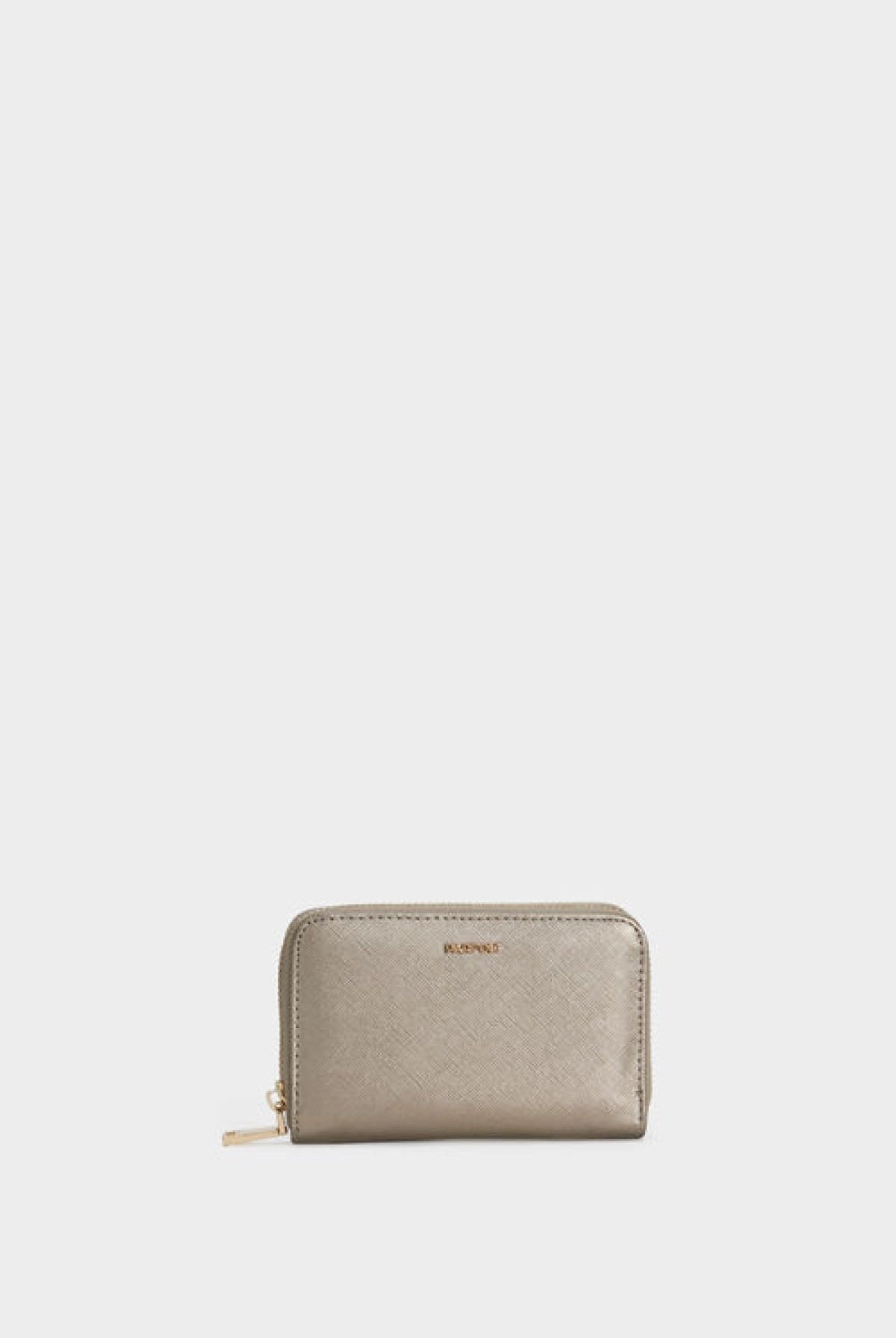 بارفوا محفظة بسحاب مدمجة فضي