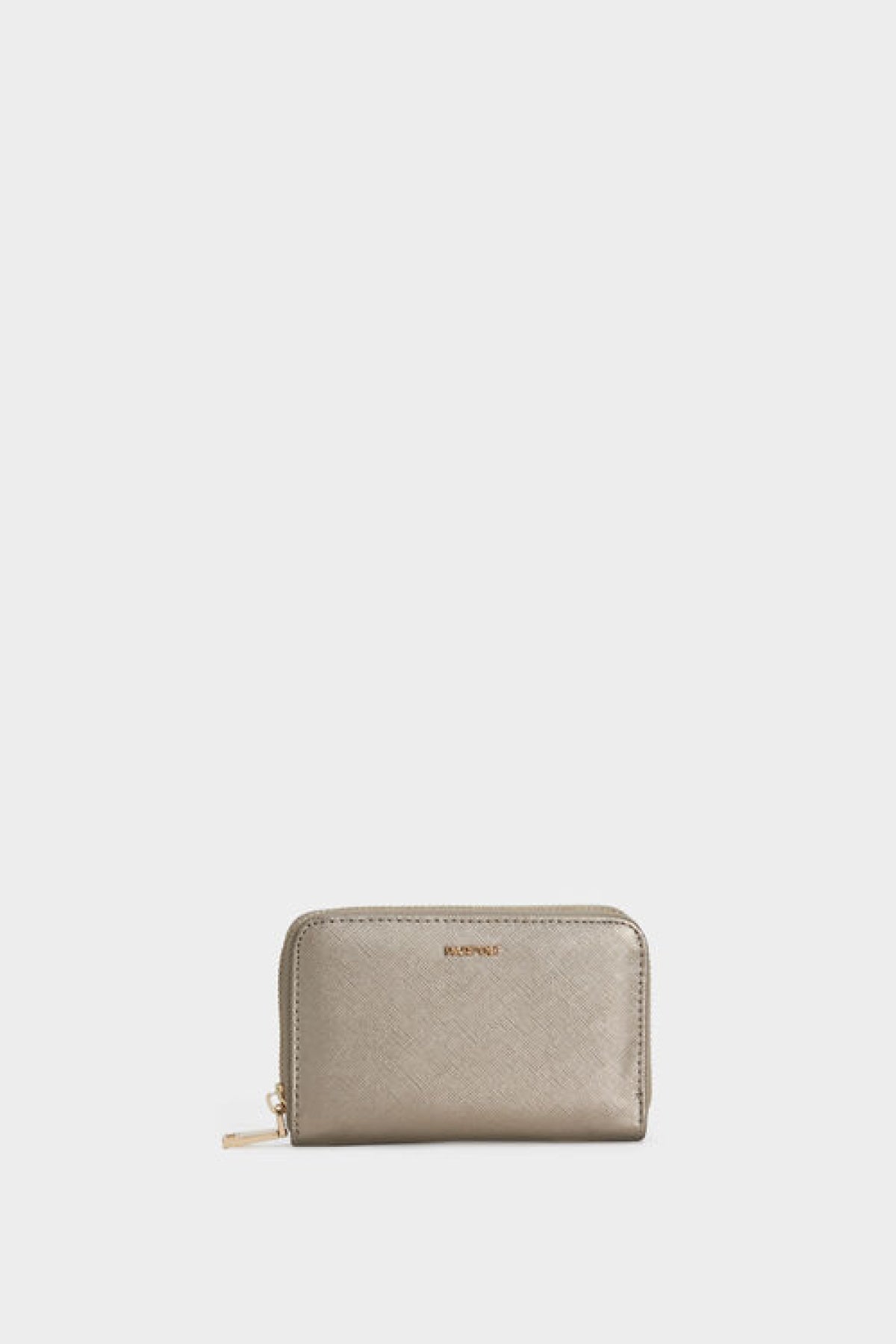 بارفوا محفظة بسحاب مدمجة فضي