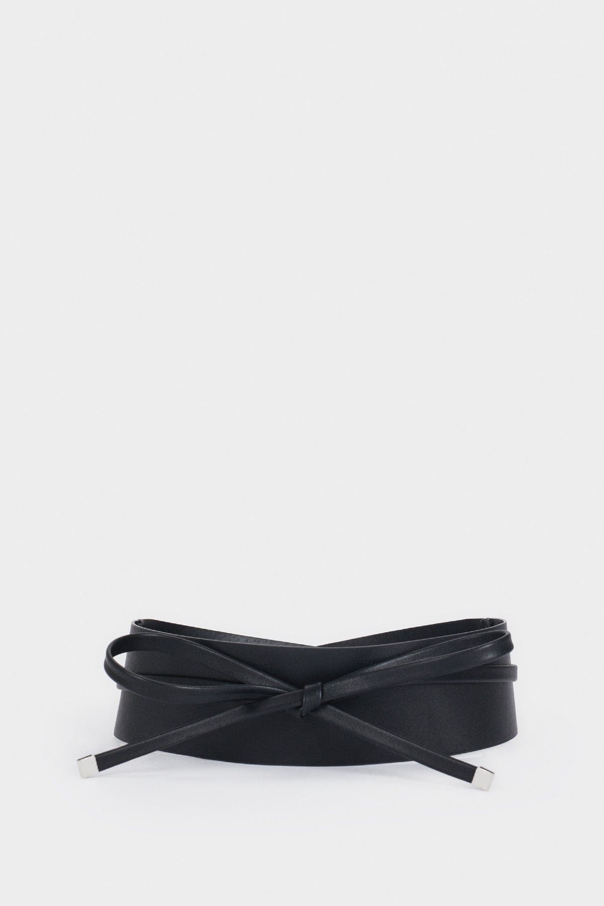 بارفوا حزام فسان / قمميص عريض بخيوط رفيعة