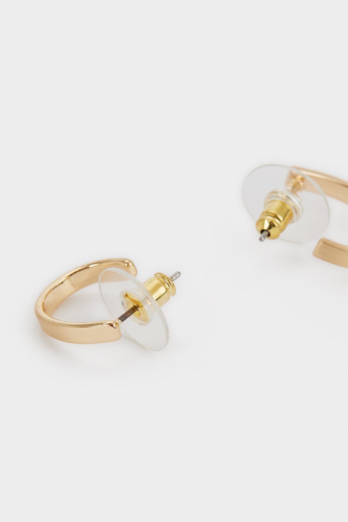 بارفوا حلق سادة نصف دائري نسائي ذهب