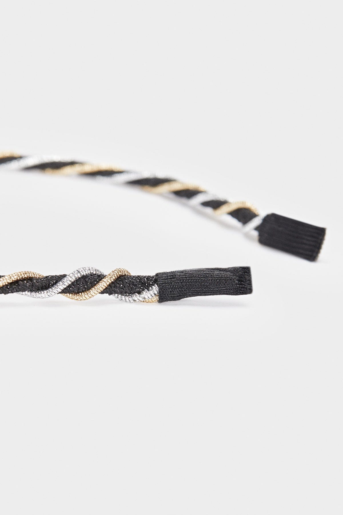 بارفوا طوق شعر منقوش نسائي متعدد الألوان