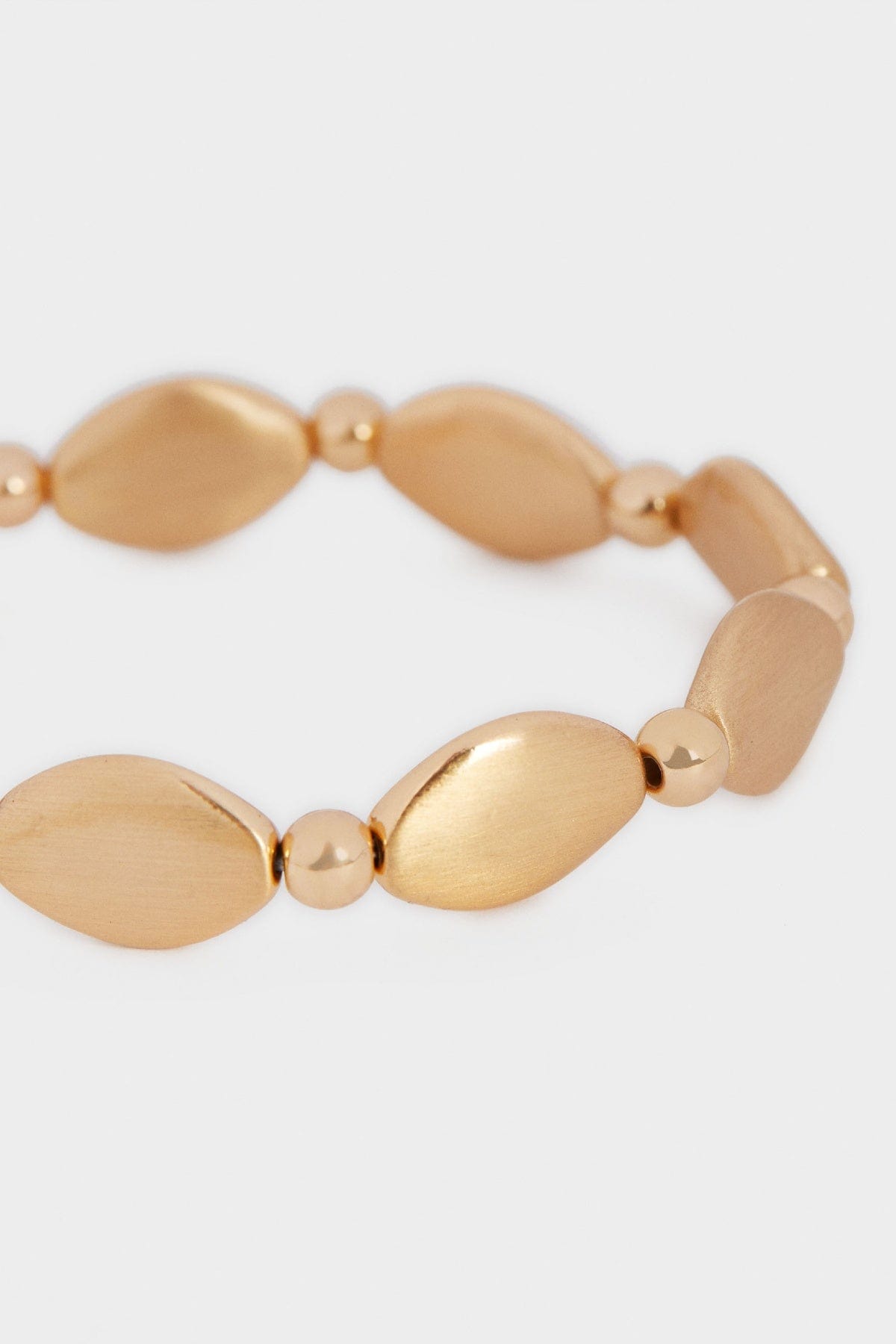 بارفوا أسوارة ذهبي مزين بالكرات الذهبية نسائي ذهب