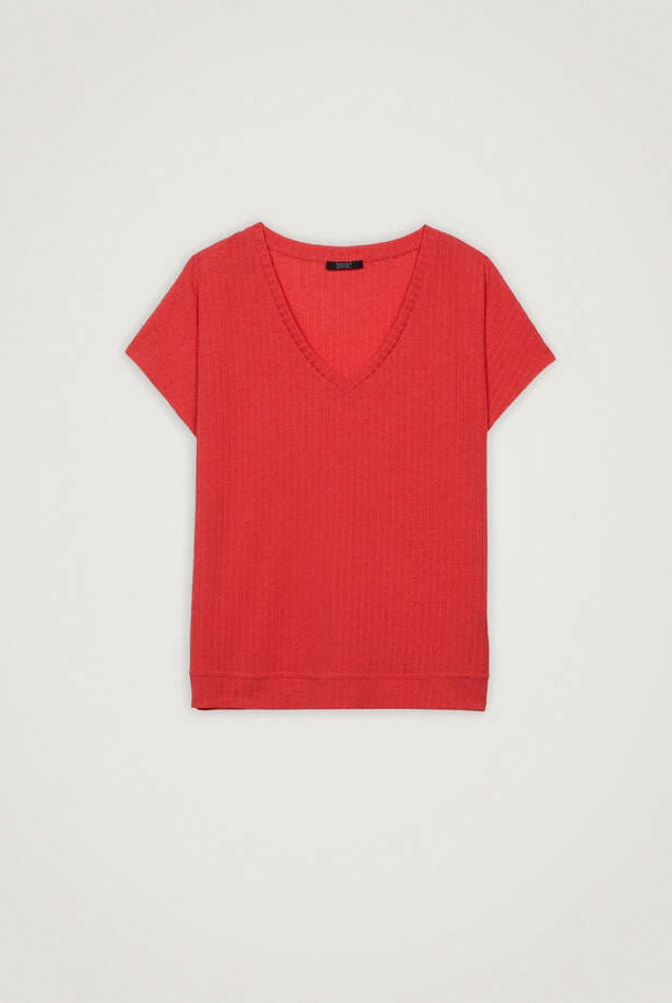 بارفوا تيشرت سادة سبعه نص كم