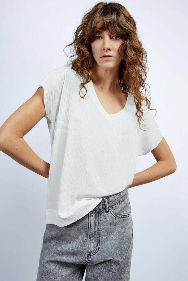 بارفوا تيشرت سادة سبعه نص كم