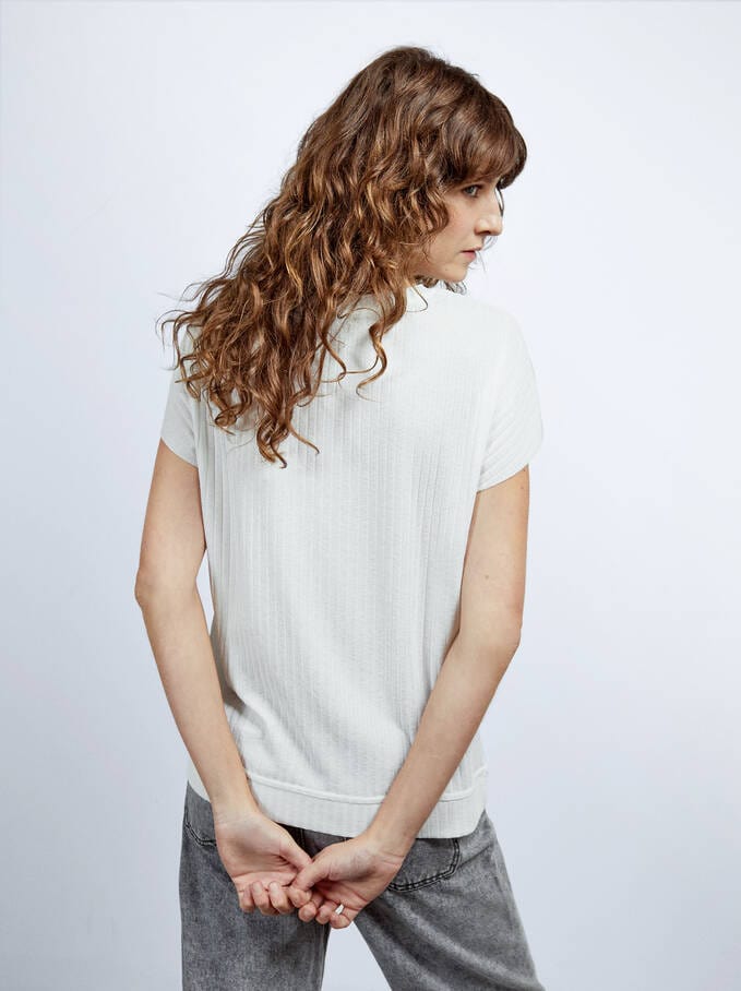 بارفوا تيشرت سادة سبعه نص كم