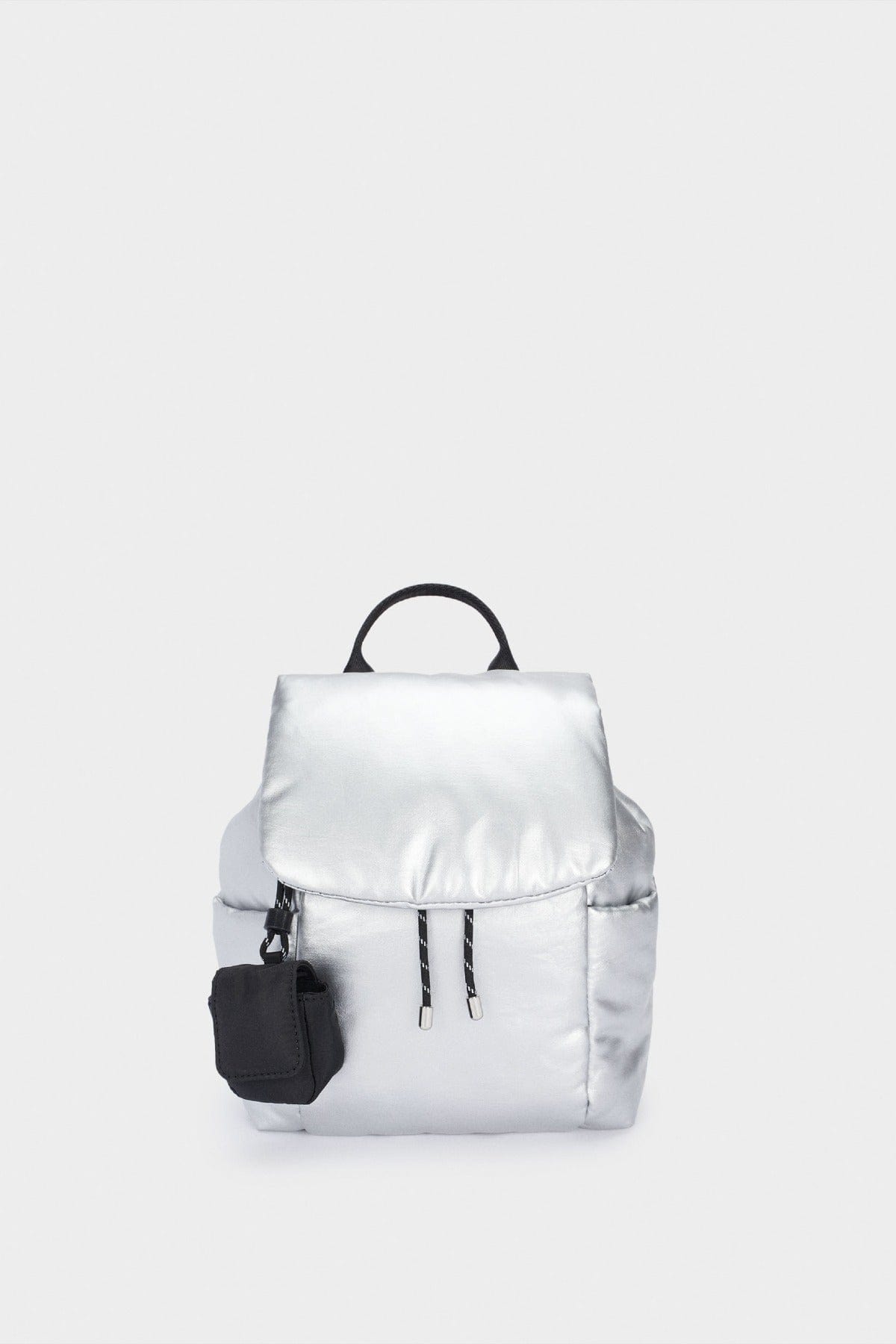 بارفوا شنطة ظهر نسائية بجيب أمامي كبير بشنطة جانبية صغيرة