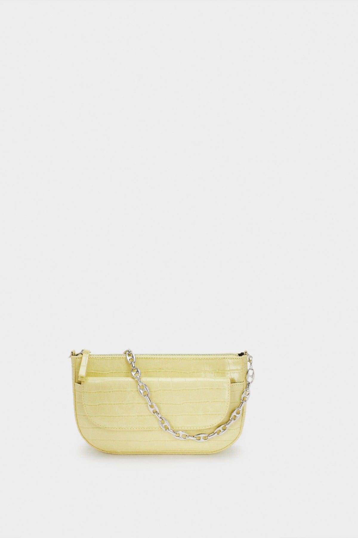 بارفوا حقيبة كتف للحفلات بطبعة حيوان منقوشة