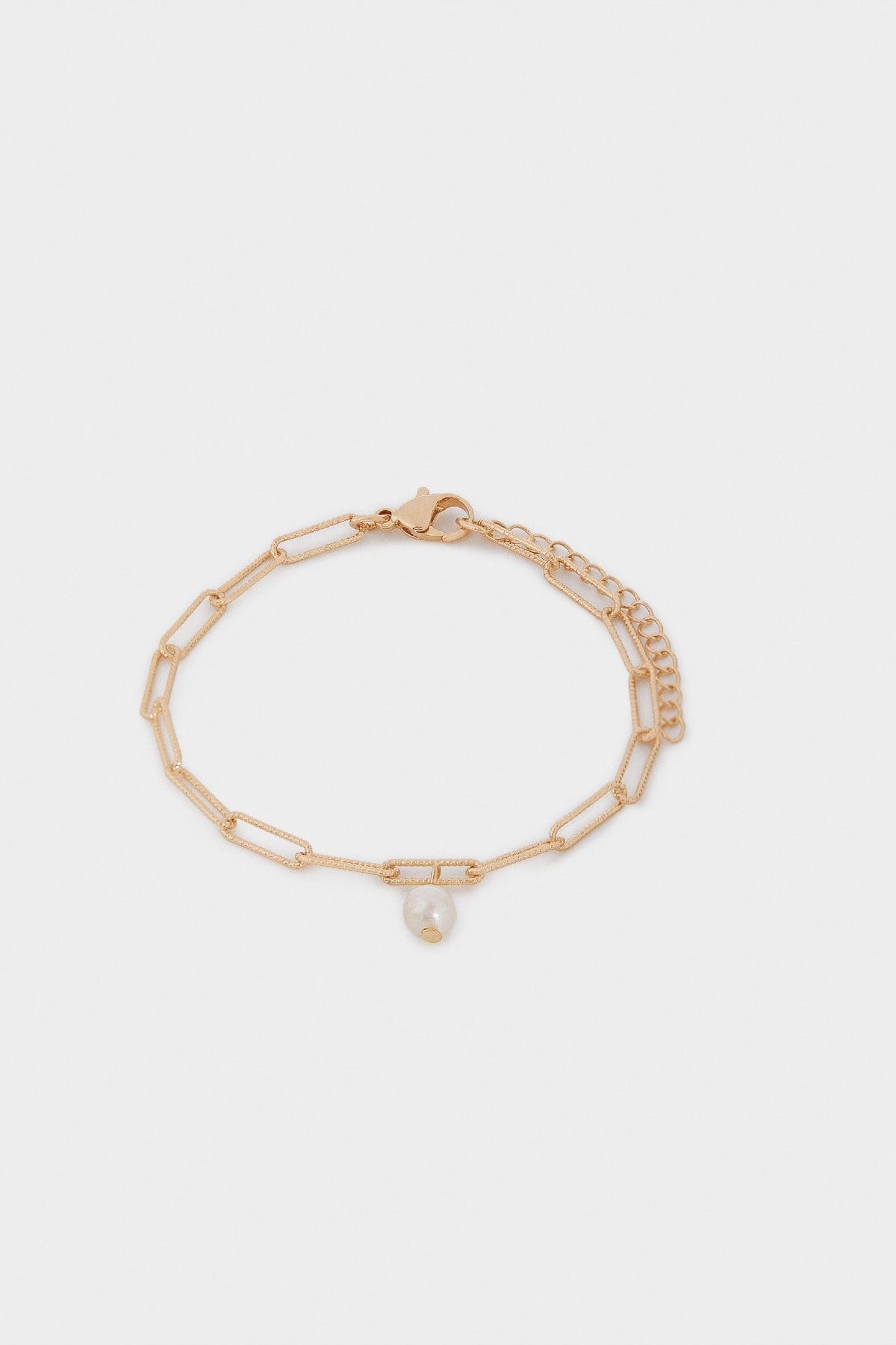 بارفوا أسورة حلقات ذهبية مزين باللؤلؤ نسائي