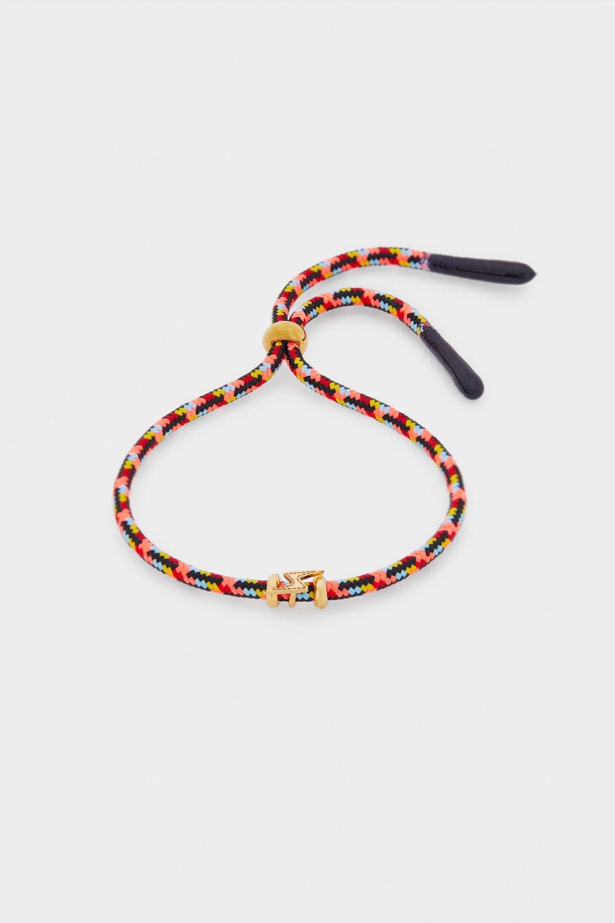 بارفوا اسوارة قماش منقوشة مزينة بمعدن ستانلس ستيل نسائي متعدد الألوان