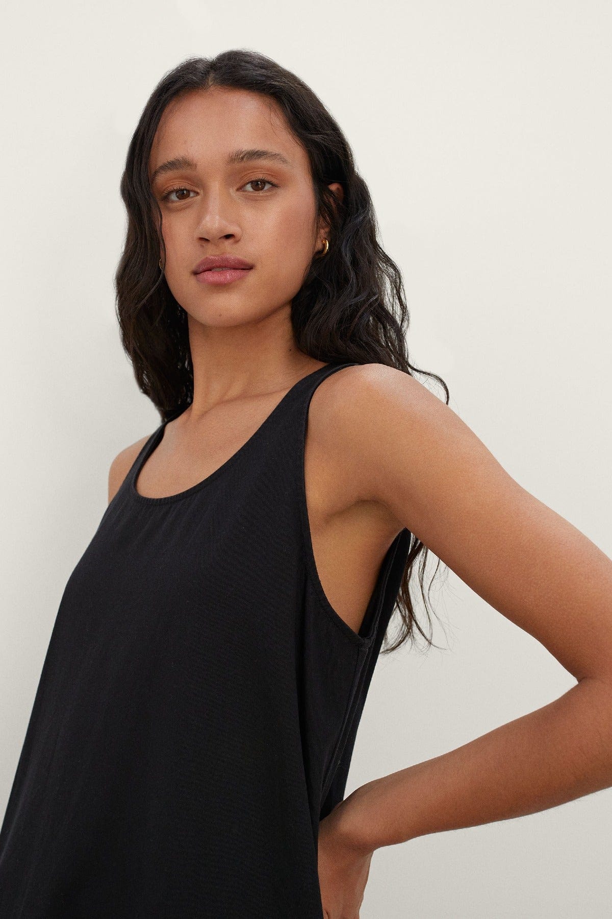 بارفوا فستان نسائي طويل كت سادة