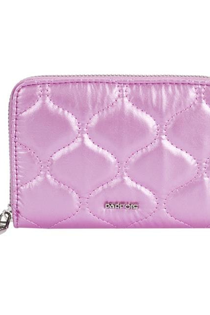 بارفوا شنطة ميكب نايلون نسائية وردي