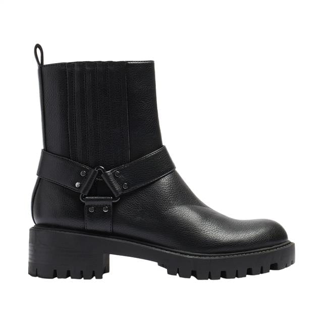 بارفوا حذاء جلدي بوت نسائي