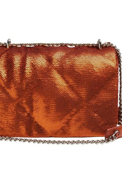 بارفوا شنطة سواريه جلدية بسلسلة