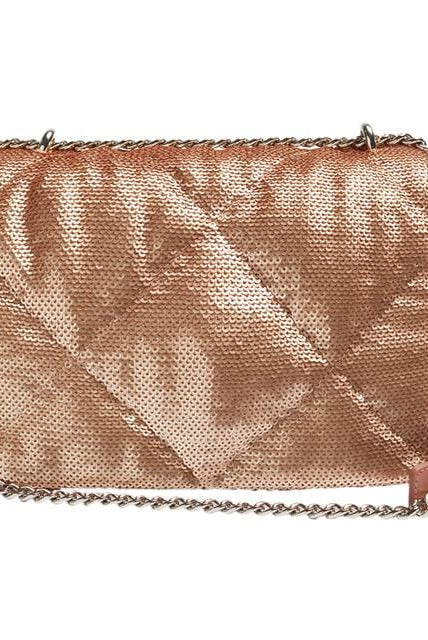 بارفوا شنطة سواريه جلدية بسلسلة