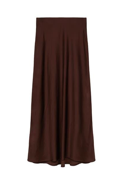 بارفوا تنورة طويلة نسائية سادة