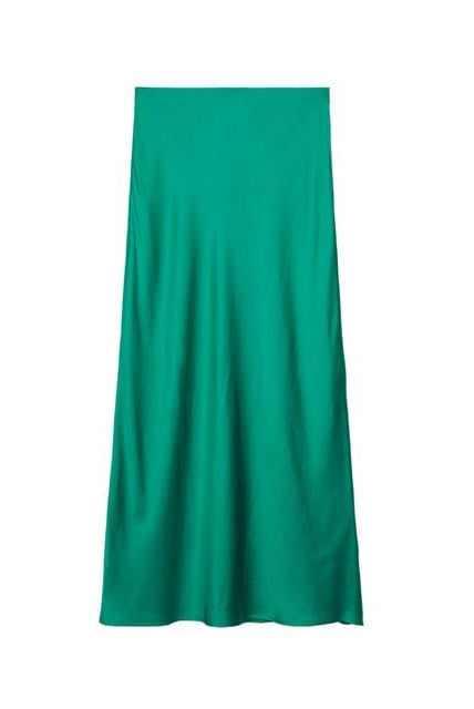 بارفوا تنورة طويلة نسائية سادة