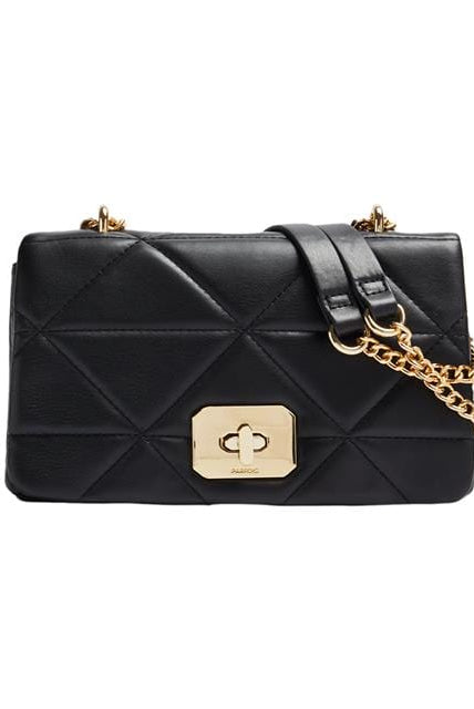 بارفوا شنطة كتف جلد سادة نسائي