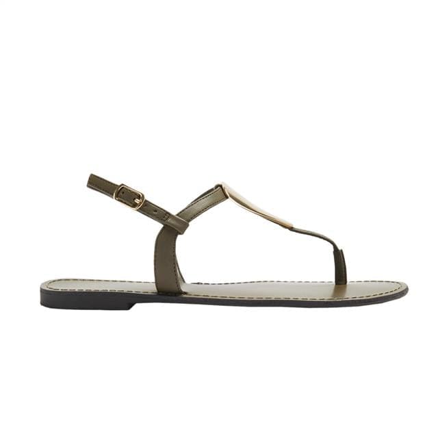 بارفوا صندل نسائي بكعب مسطح