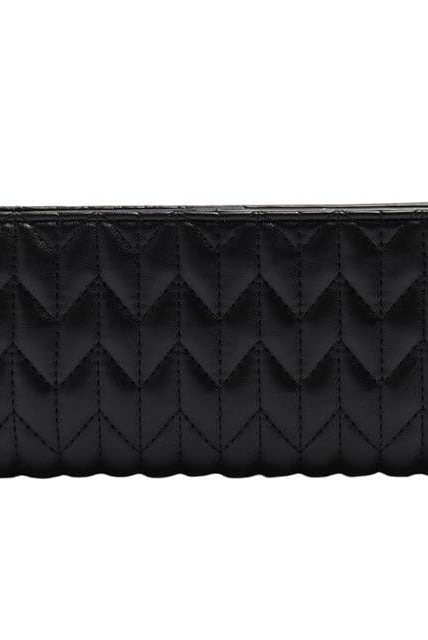 بارفوا حقيبة يد صغيرة جلد نسائي أسود