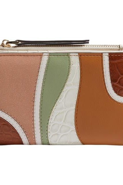 بارفوا حافظة كروت بلاستيك متعددة الألوان جملي