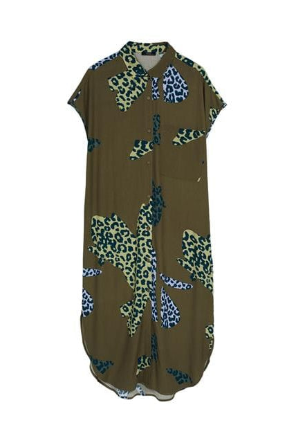 بارفوا قميص طويل نسائي منقط