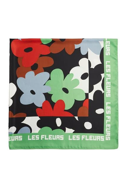 بارفوا وشاح شعر مربع مشجر نسائي