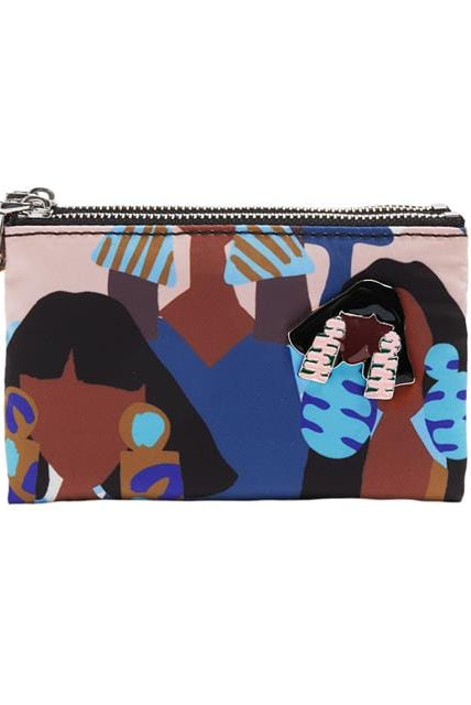 بارفوا شنطة يد نايلون نسائية بسحاب