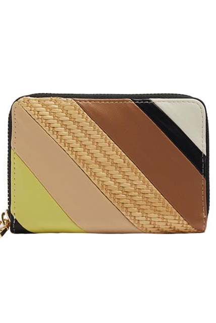 بارفوا محفظة نسائية ماركة متعددة الألوان بيج فاتح