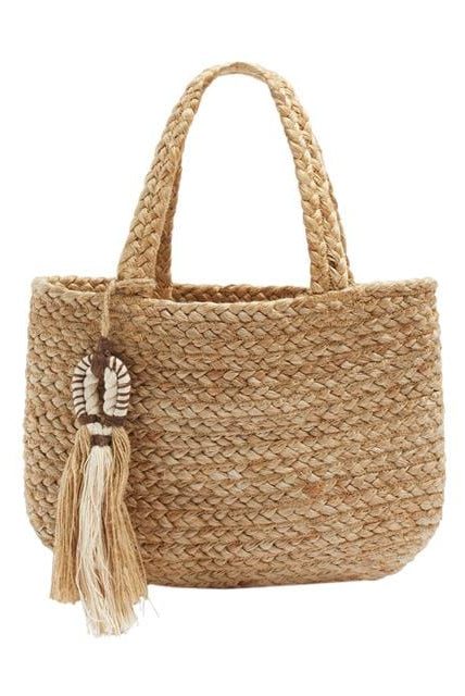 بارفوا شنطة توت باق سادة أصفر