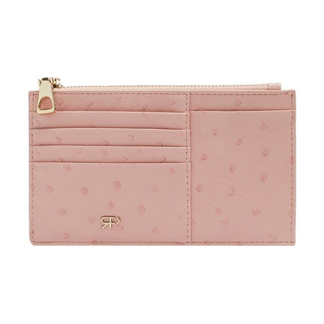 بارفوا بوك فلوس وحامل بطاقات نسائي وردي